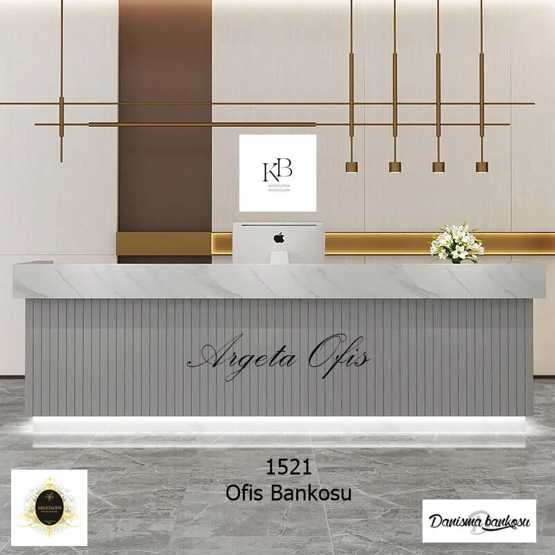 1521 Danışma Banko - Yönetici Ofisleri İçin Karşılama Bankoları 1521 Danışma Banko
