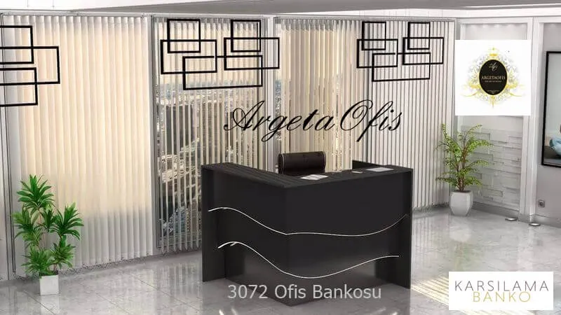 3072 Danışma Banko - Prestijli Reception Bankoları 3072 Danışma Banko